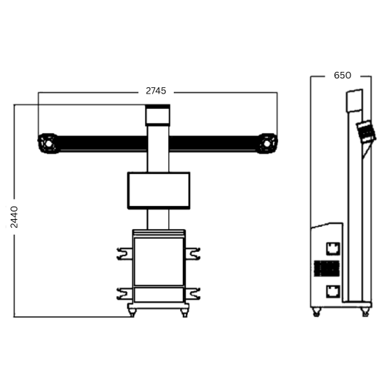 PROFILINER VISION T288 Urządzenie do pomiaru geometrii 3D